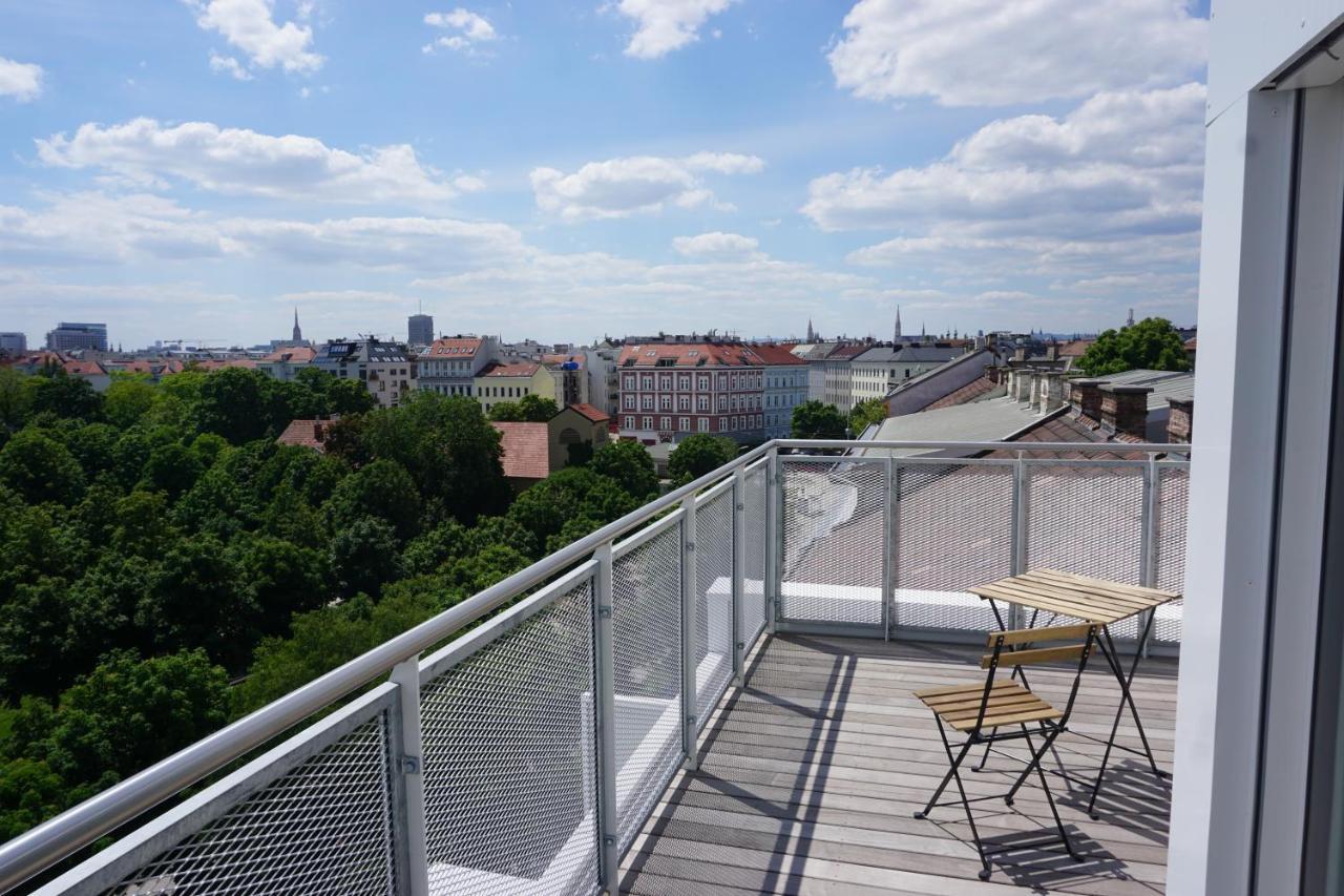 Augartenblick Penthaus 16 Lägenhet Wien Exteriör bild