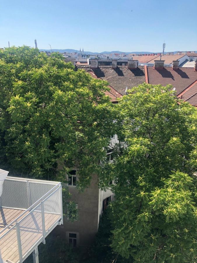 Augartenblick Penthaus 16 Lägenhet Wien Exteriör bild